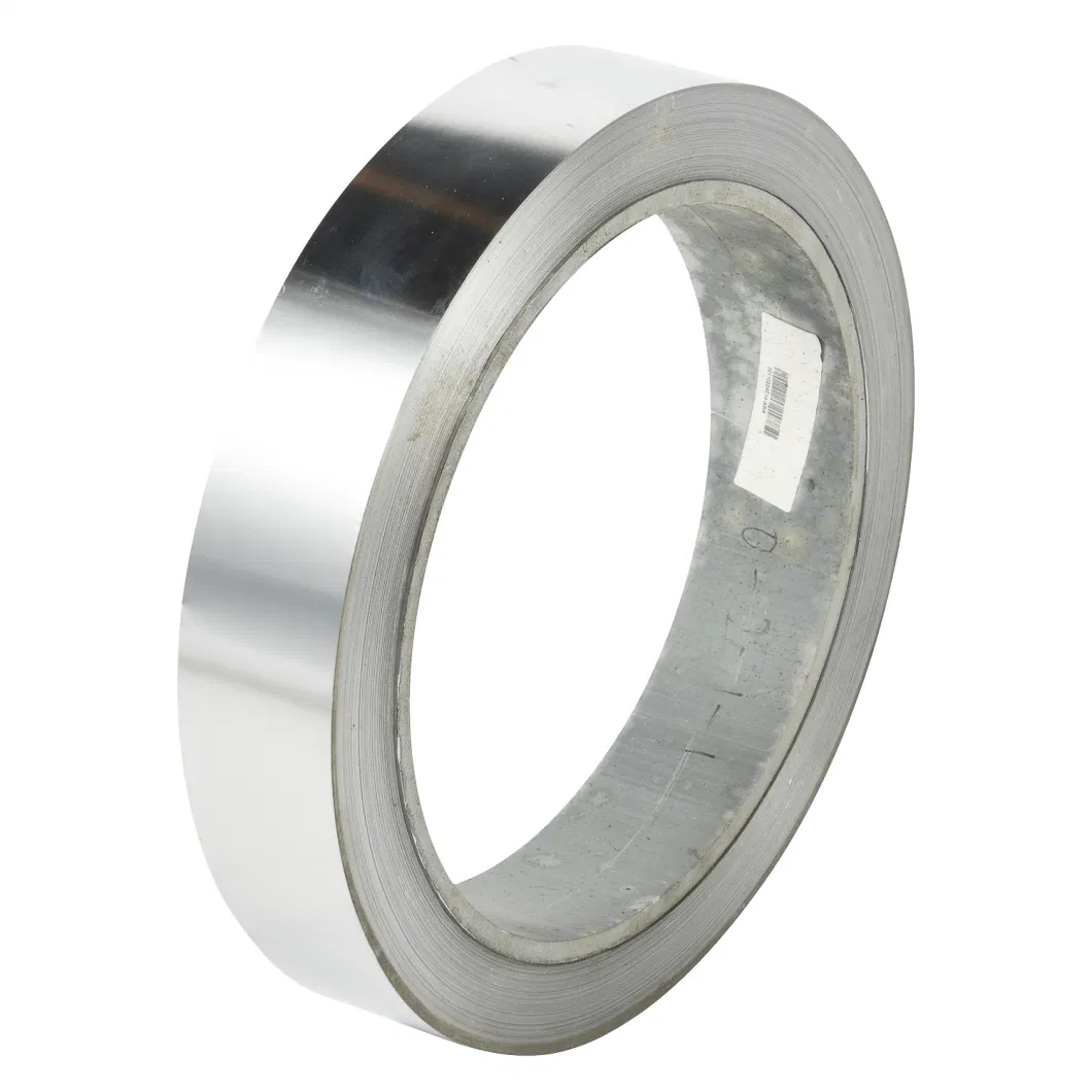 SUS301 0,8 mm HV 450 bobine à bande en acier inoxydable à découpe de haute précision utilisée pour le ressort 3